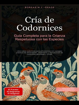 cover image of Cría de Codornices